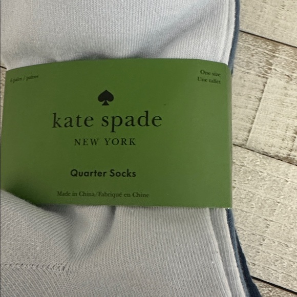 Nwt Kate spade quarter socks set - Picture 3 of 9
